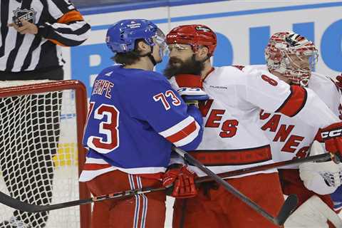 The unusual way Rangers’ Matt Rempe passed time with Game 2 role in question