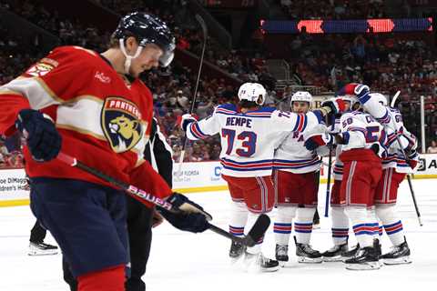 Rangers’ Barclay Goodrow scores again early in Game 3 after OT heroics