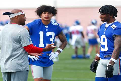 Steve Smith working with Jalin Hyatt, Malik Nabers at Giants’ OTAs: ‘good sounding board’