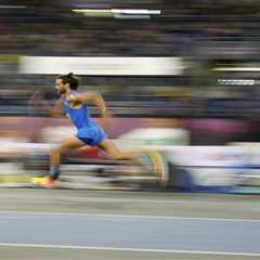 Italian Olympian breaks high-jump record before faking injury, jokingly pulling springs from shoe:..