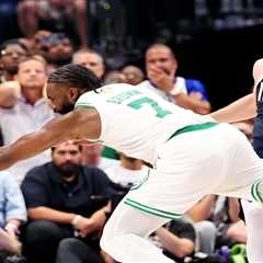 Referees’ foul call on Luka Doncic all but gives Celtics NBA title