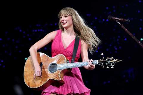 Taylor Swift Excitedly Wishes Fans ‘Happy Pride Month’ at Eras Tour Show in Lyon: Watch