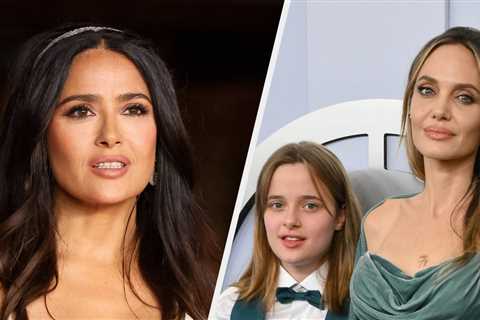 Salma Hayek Praised Angelina Jolie And Her “Genius” Daughter Vivienne In A Sweet Instagram Post..