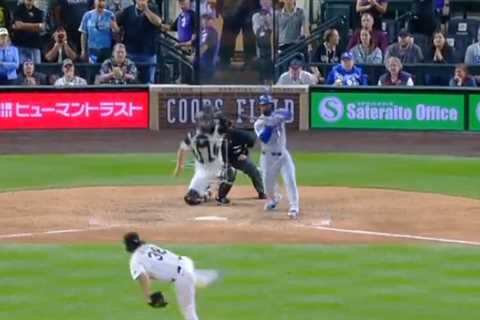 Rockies incensed by umpire’s blown call in epic meltdown against Dodgers: ‘You got to be kidding me’