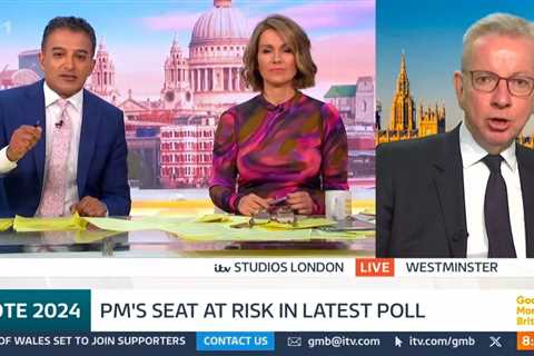 Adil Ray takes a swipe at Michael Gove on GMB