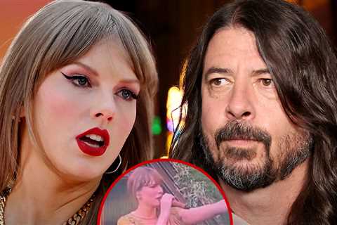 Taylor Swift Hits Back at Dave Grohl Suggesting She Doesn't Perform Live