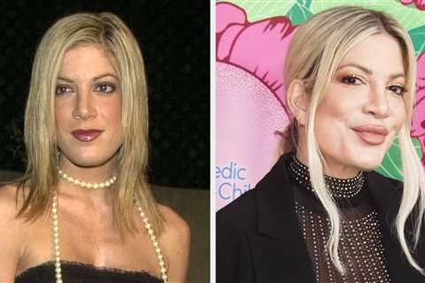 Tori Spelling Revealed That Her First Boob Job Was Done In A Strip Mall