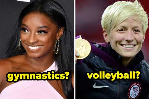 If You Can Match These Past And Present Olympians To Their Sports, I'll Be Very Impressed