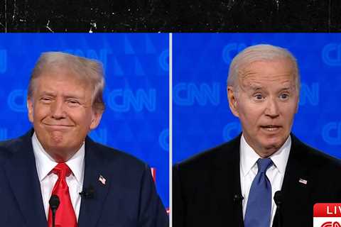 Donald Trump, Joe Biden Argue About Golf During Debate