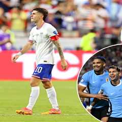 USMNT eliminated with loss to Uruguay on questionable goal in Copa America disaster
