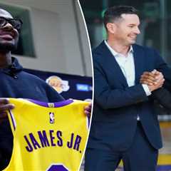 Bronny James ‘earned’ his Lakers NBA draft selection: JJ Redick