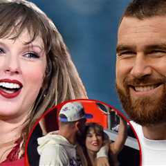 Travis Kelce Sweet Head Kiss For Taylor Swift After Amsterdam 'Eras' Tour Show