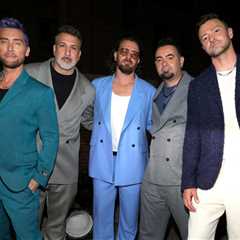 Ryan Reynolds Poses With *NSYNC at ‘Deadpool & Wolverine’ Premiere, Thanks Them for ‘Kindness,..