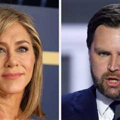 Jennifer Aniston Called Out JD Vance’s Past Comments Claiming That Women Without Kids Are..