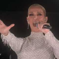 Celine Dion Chokes Up Performing at Olympics Opening Ceremony
