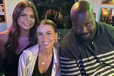 Shaquille O’Neal parties with ‘Hawk Tuah Girl’ during DJ set in Nashville