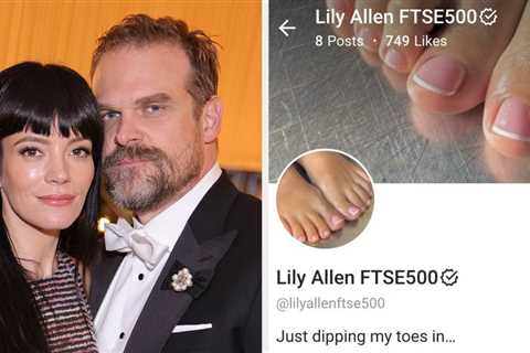 Lily Allen’s Husband, David Harbour, Thinks Her OnlyFans Venture Is “Great,” And Lily Finds It..