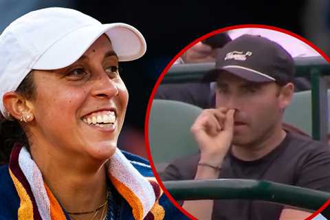 Tennis Star Madison Keys’ Fiancé Caught Picking Nose at Wimbledon