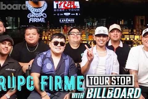 Grupo Firme Takes Billboard Behind the Scenes of Their La Ultima Peda Tour | Billboard News