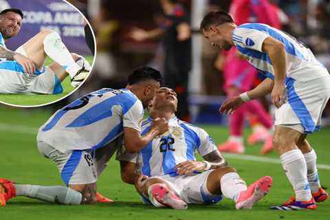 Argentina wins second straight Copa America title in extra time with Lionel Messi injured