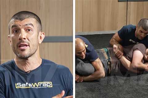 MMA's Rener Gracie Demonstrates Safer 'SafeWrap' Restraining Method on TMZ Staffer