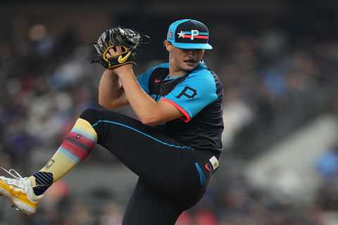 Livvy Dunne cheers on Paul Skenes in dominant first inning at MLB All-Star Game