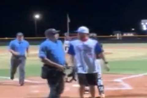 North Carolina Little League coach and umpire brawl on video: ‘Honestly embarrassing’