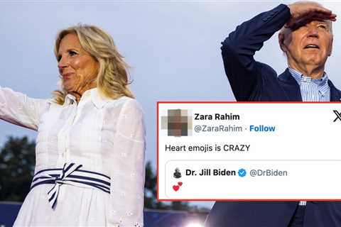 People Can't Stop Joking About Jill Biden's Simple Reaction To Joe Biden Dropping Out Of The..