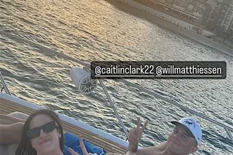 Caitlin Clark’s boyfriend gives peek at how WNBA star is enjoying break