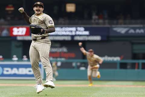 Padres’ Dylan Cease throws no-hitter against the Nationals with 114-pitch gem