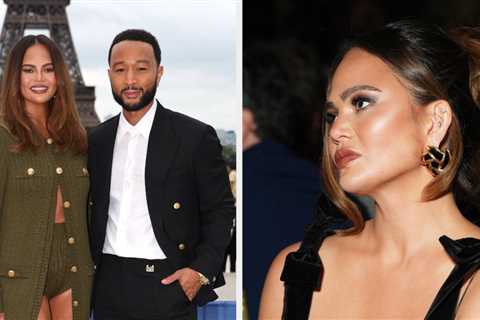 Chrissy Teigen Had A Very Unbothered Response To Criticism Of Her Olympics Opening Ceremony Look