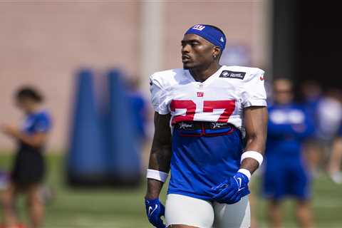 Jason Pinnock, Dane Belton leading critical Giants’ safety competition