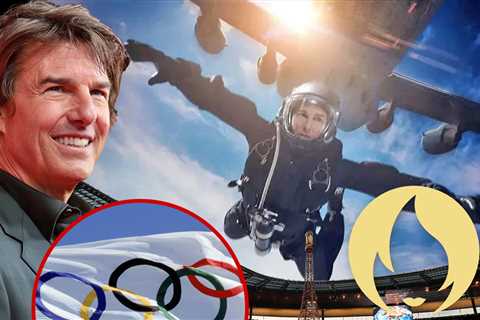 Tom Cruise Performing Epic Stunt To Close Paris Olympics, Pass Flag To L.A. 2028