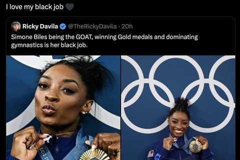 Simone Biles declares ‘I love my black job’ after winning gold — in apparent swipe at Trump