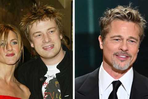 Jamie Oliver Revealed He Was “Brad Pitt’s 40th Birthday Present” From Jennifer Aniston