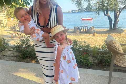 Towie star Danielle Armstrong's luxury family stay in Corfu