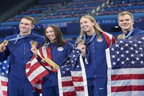 Team USA sets world record in electric, tense 4×100 mixed relay: ‘Special moment’