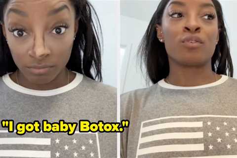 Simone Biles Discussed Her Experience With Botox