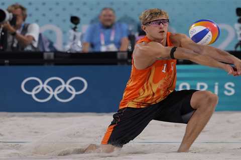 Steven van de Velde, the Dutch beach volleyball player convicted of rape, eliminated from Olympics