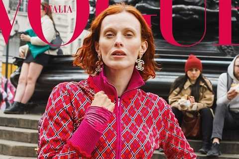 Karen Elson Vogue Italia August 2024