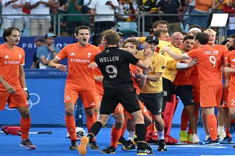 Ugly Olympic brawl breaks out after field hockey gold medal goal