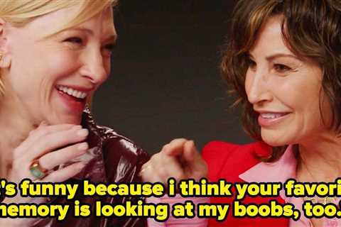 Cate Blanchett And Gina Gershon Have Been Friends Forever, So We Had Them Take This BFF Test