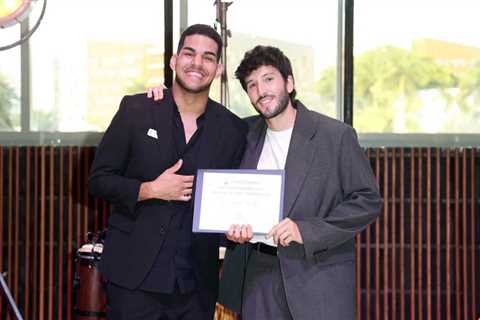 Sebastián Yatra Awards Latin Grammy Scholarship & More Uplifting Moments in Latin Music