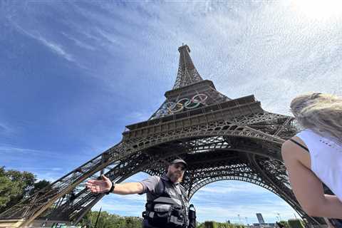 Man seen climbing the Eiffel Tower, sparks evacuation hours before Olympics closing ceremony