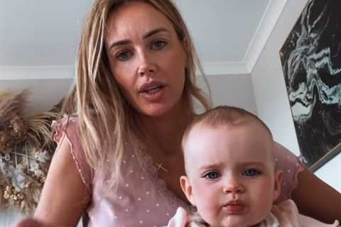 Laura Anderson opens up about struggles with teething baby