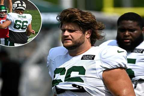 Jets’ Joe Tippmann ‘in a good place’ with concerning snap issue after preseason opener