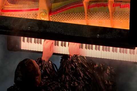 Who Is the Vertical Piano Player at the 2024 Olympics Closing Ceremonies?