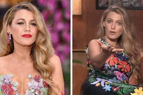 Blake Lively Is Being Called Out For Turning A “Serious Question” About Domestic Violence “Into A..