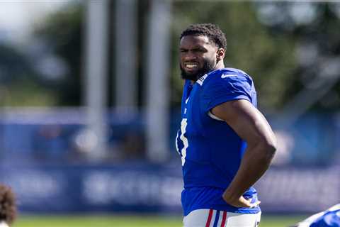 Giants won’t limit Kayvon Thibodeaux, Brian Burns with snap counts in games