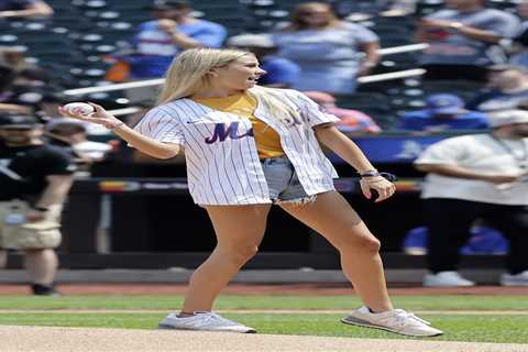 ‘Hawk Tuah’ girl Haliey Welch responds to Mets’ first pitch backlash